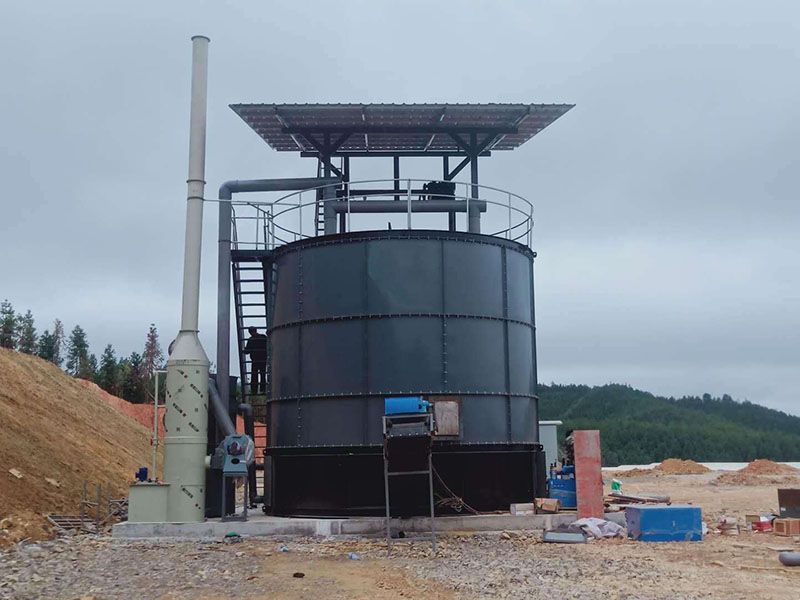 小型鸡粪有机肥发酵罐